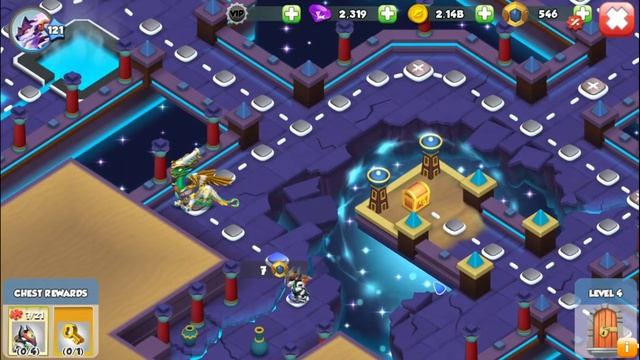 Begin Level 4 Divine Fest A Birthday Chapter 1-Dragon Mania Legends | Castle Second Account | DML смотреть онлайн