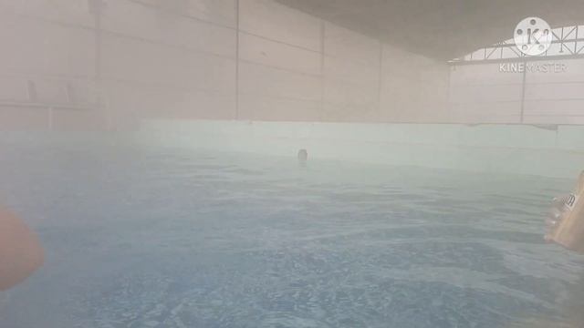 Горячие источники Чунджа,база отдыха Байтерек вода 48°С. смотреть онлайн