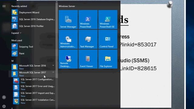MS SQL Express 2017 安裝操作展示 смотреть онлайн