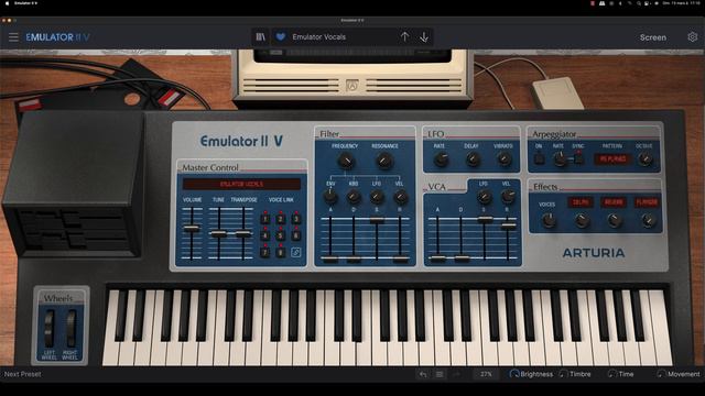 Arturia Emulator II ❤️ presets selection [Factory Sound Bank - Sons Usine] смотреть онлайн