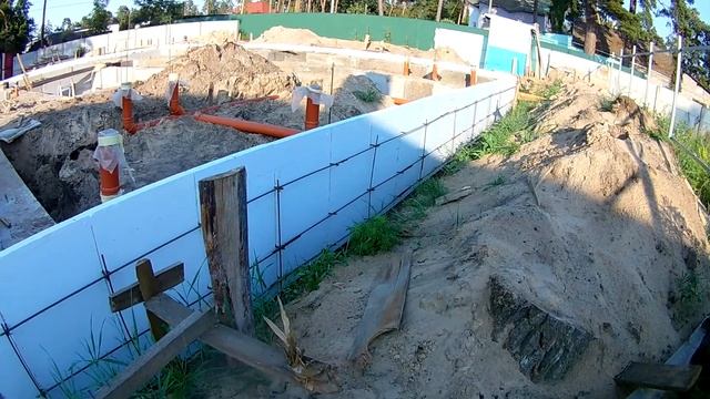 Утепленный фундамент для облицовочного кирпича смотреть онлайн