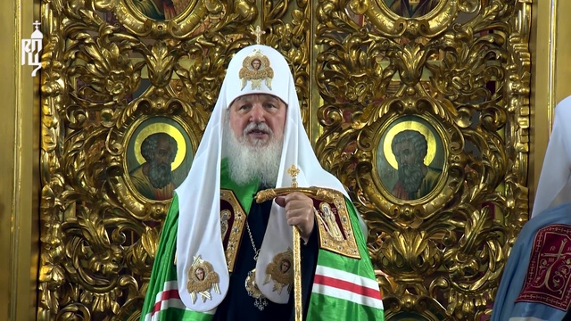 Святейший Патриарх Кирилл. Проповедь. В Неделю 4-ю по Пятидесятнице. смотреть онлайн