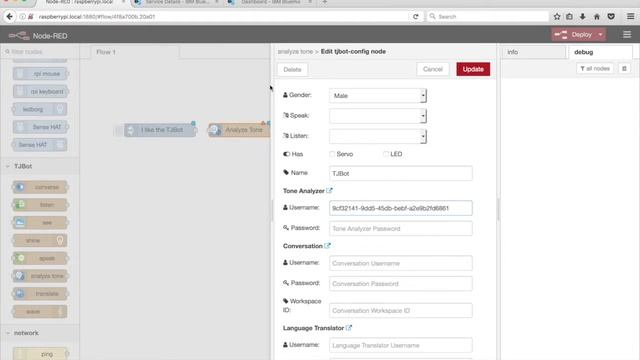 Train TJBot to Analyze Tone in Node-RED смотреть онлайн