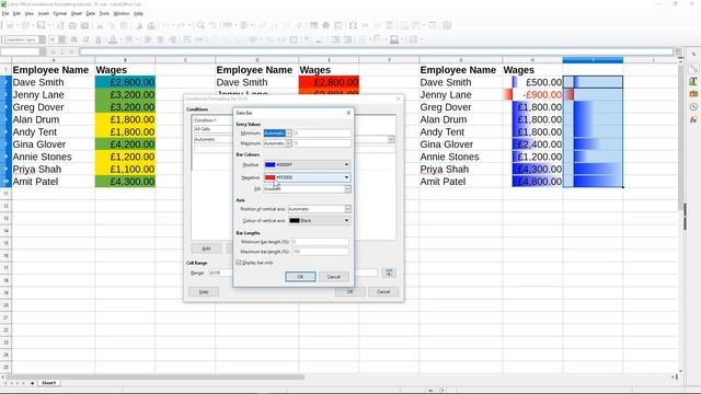 Conditional Formatting - Libre Office Tutorial смотреть онлайн