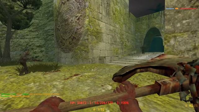 Counter Strike 1.6 Zombie_Plague 4.3 [Resident Evil] Зомби сервер смотреть онлайн