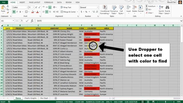 EXCEL - Find & Replace Cell Colors смотреть онлайн