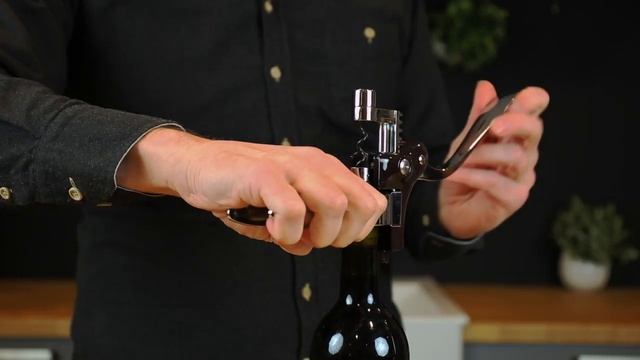 How To Use The Vacu Vin Lever Corkscrew штопор