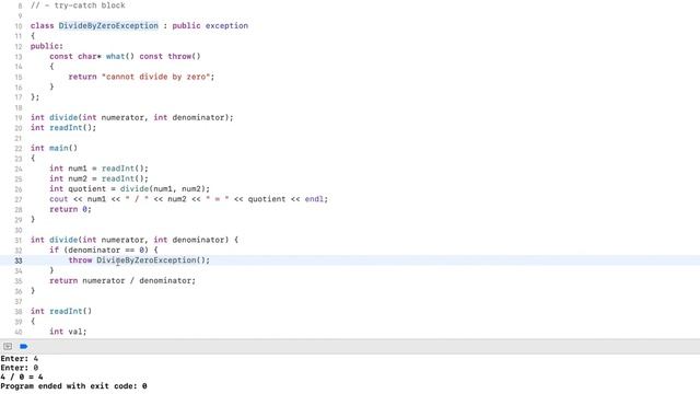 C++ Tutorial: Exceptions смотреть онлайн