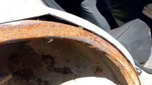 Ремонт задних арок Киа спектра.