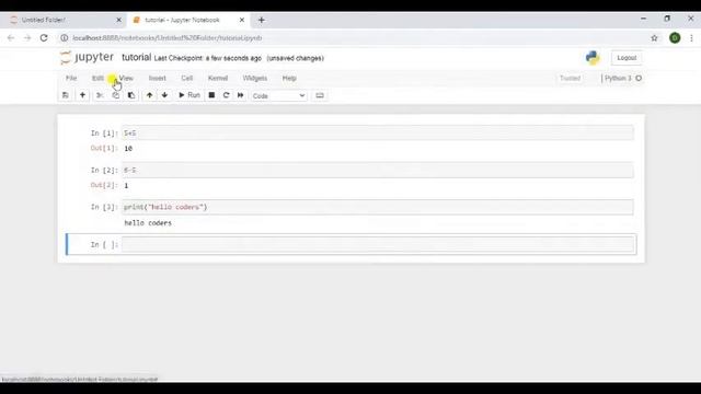 how to create folders and files in Jupyter notebook смотреть онлайн