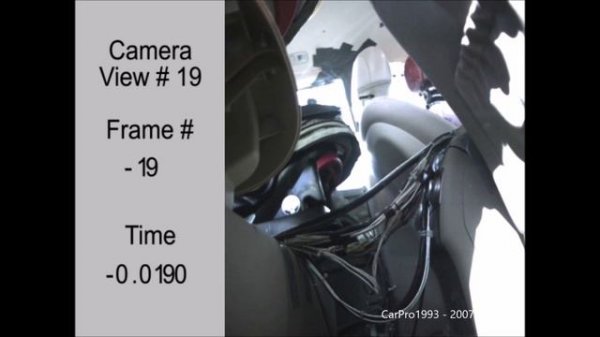 2007-2012 Hyundai Veracruz NHTSA Frontal Impact
