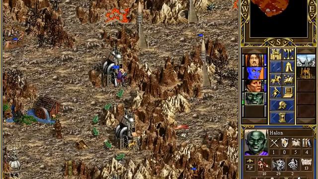 (18) HP: Rush hour! - Heroes Chronicles: MOTE (Linux) смотреть онлайн