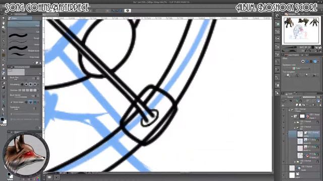 Bioshock Speed Art [Part 1] | Big Daddy Line Work смотреть онлайн