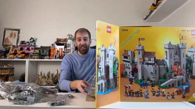 Unboxing LEGO Lion Knights Castle - 10305! смотреть онлайн