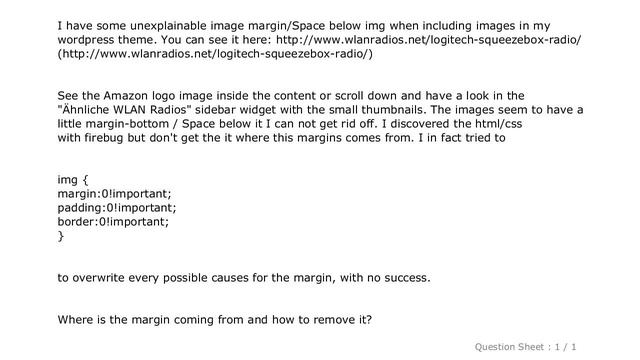 HTML : Remove unexplainable img margin/space (CSS) смотреть онлайн