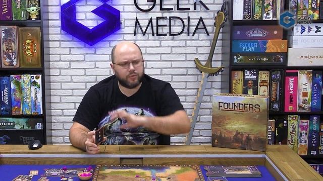 ОСНОВАТЕЛИ МРАЧНОЙ ГАВАНИ - ОБЗОР настольной игры Founders of Gloomhaven от Geek Media смотреть онлайн