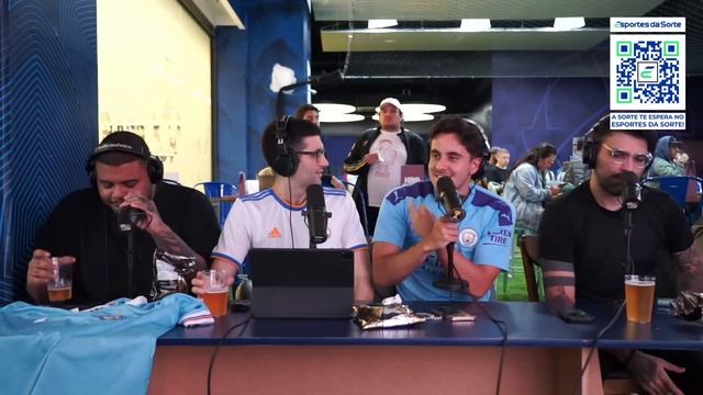 MANCHESTER CITY x REAL MADRID - Semifinal da Champions FSC React смотреть онлайн