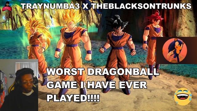 NUMBA3DBZ - THE WORST DRAGONBALL GAME I EVER PLAYED!! FT THEBLACKSONTRUNKS