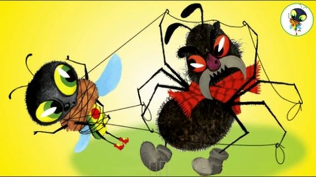 Детские стихи Корнея Чуковского. Муха-Цокотуха. Приложение Почитайка от MikonsGame. смотреть онлайн