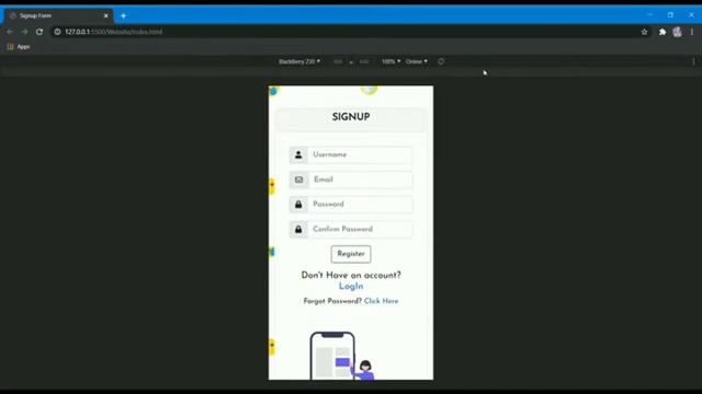 Simple Registration Form Design || Bootstrap 5 смотреть онлайн