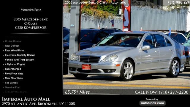 2005 Mercedes-Benz C-Class C230 KOMPRESSOR | Imperial Auto Mall, Brooklyn, NY смотреть онлайн