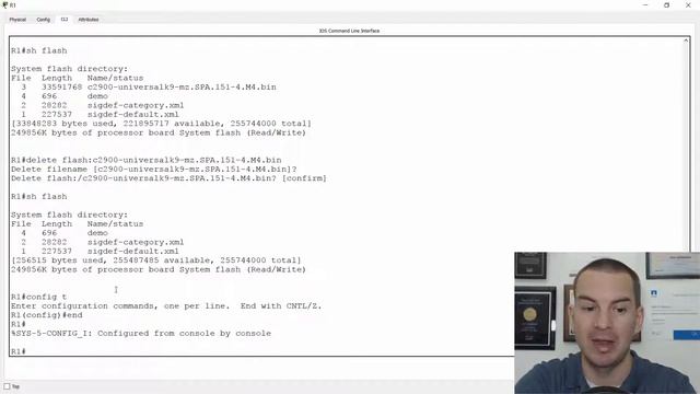 Free CCNA 200-301 Course 15-03: The Boot Up Process Lab Demo смотреть онлайн