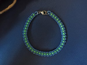 Мастер-класс простое плетение браслета из бисера