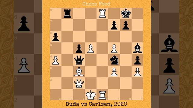 Jan-Krzysztof Duda Vs Magnus Carlsen, 2020 #chess #chessgame