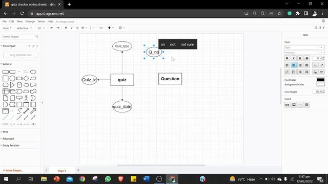 Quiz checker online | draw | ERD diagram | Episode 01| by kamran khan смотреть онлайн