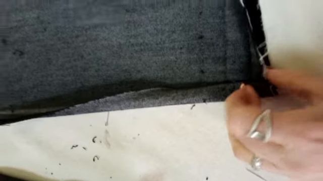 Из джинс клеш сделать прямые