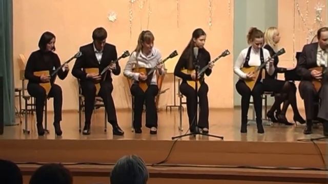 №1 Ансамбль балалаечников. Руководитель Леонид Абрамович смотреть онлайн