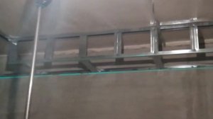 Короб для потолка из гипсокартона. Прямой короб по периметру, ниша для штор. Drywall ceiling.