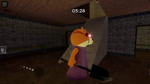Пигги в роблокс Китти ловит игроков в игре пигги смотреть онлайн