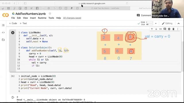 Lesson 3 - Python Leetcode Challenge AddTwoNumbers (Competitive Programming) смотреть онлайн