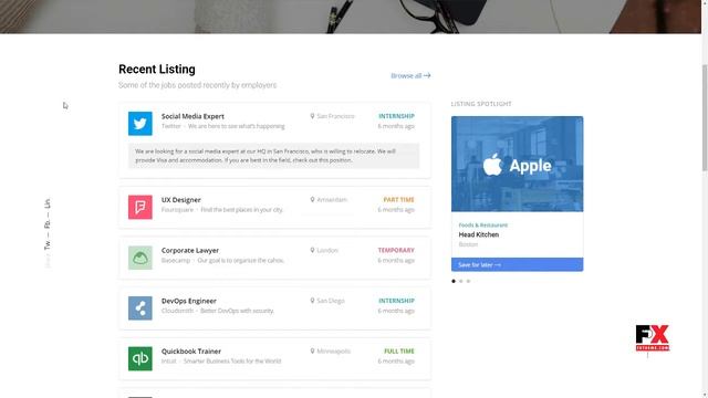 Capstone: Job Board WordPress Theme Floyd Mega смотреть онлайн