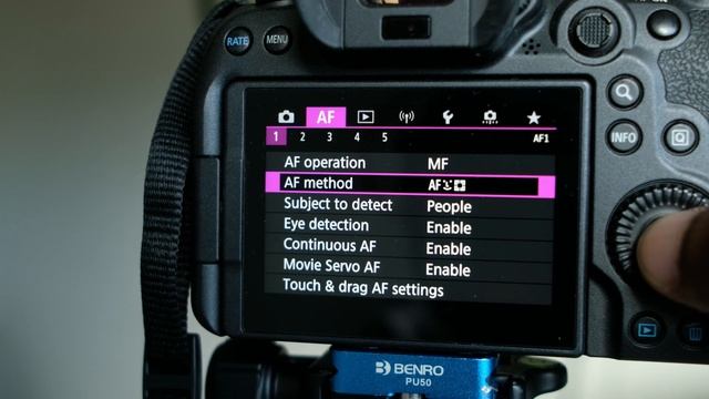 How to Use Face and Eye Detection on Canon R6 | Photo Tutorial for Beginners смотреть онлайн