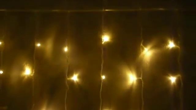 Гирлянда световая штора Winner Light Занавес Теплый белый свет Прозрачный провод смотреть онлайн