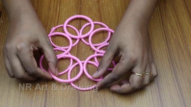 WOOLEN ART & CRAFT IDEAS - VERY USEFUL DIY STORAGE ORGANIZER - BEST OUT OF WASTE CRAFT IDEAS смотреть онлайн