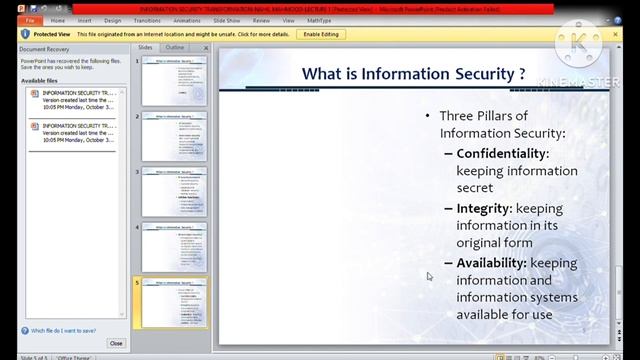 Information security||cs205|| смотреть онлайн