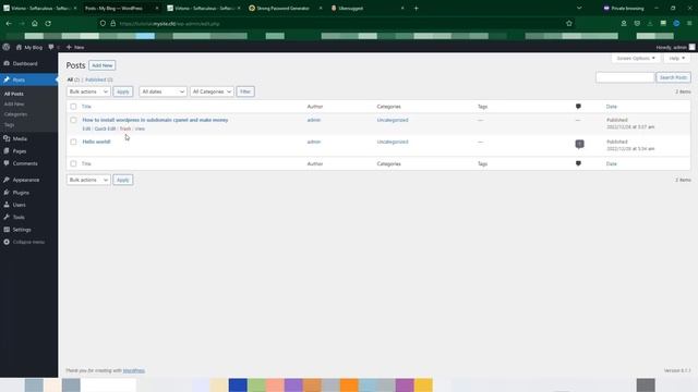 How to install wordpress in subdomain cpannel and make money смотреть онлайн