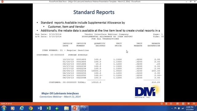 Eliminate time consuming and error prone double entries with DM2's Major Oil Lubricants Interfaces смотреть онлайн