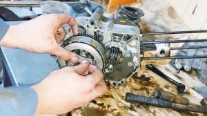 СБОРКА ДВИГАТЕЛЯ ПИТБАЙКА 125