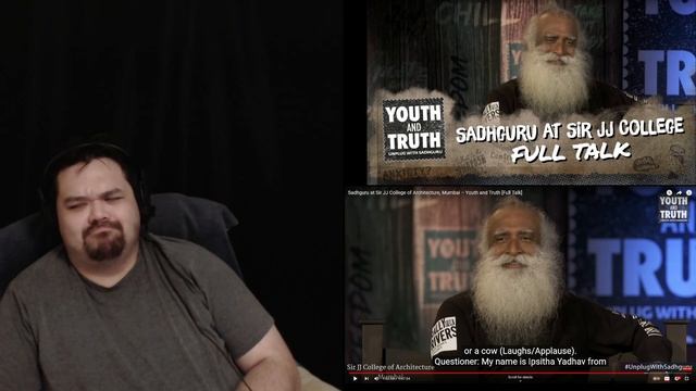Sadhguru Youth And Truth Sir JJ College Of Architecture React Part 4 смотреть онлайн