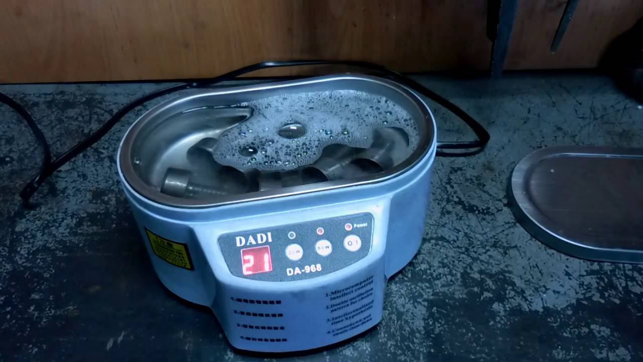 Ультрозвуковая чистка мелких деталей Ультрозвуковая ванна смотреть онлайн