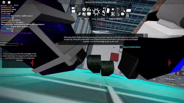 How To Height Combo (ADVANCED TUTORIAL) - Roblox Parkour смотреть онлайн