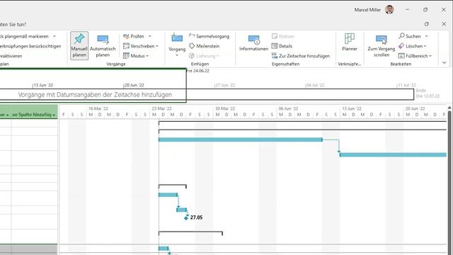 ? Microsoft Project Tutorial (deutsch, Desktopclient) смотреть онлайн