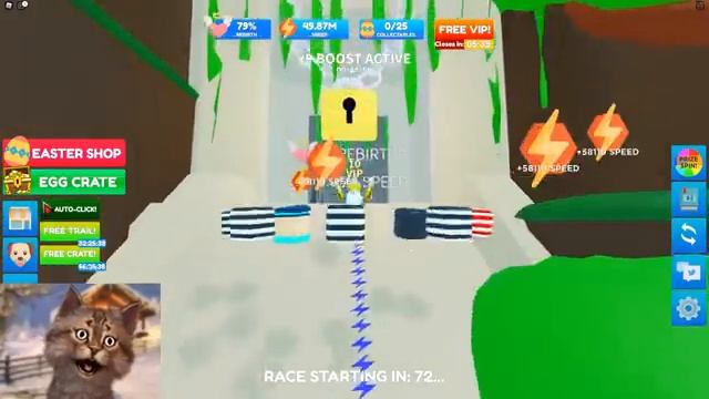 Becoming The Fastest In Roblox Speed Run Simulator смотреть онлайн