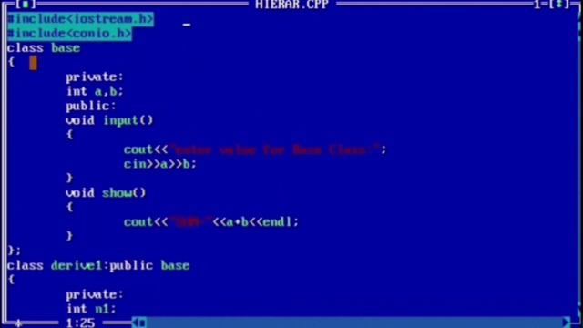 Hierarchical Inheritance in C++ | Learn Coding смотреть онлайн
