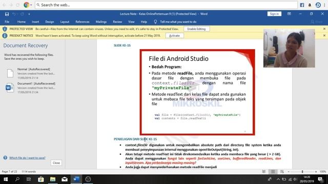 LunarTeam || Part 6 || Online Class 9 ||#MobileAndroid2019 || Android Kotlin смотреть онлайн