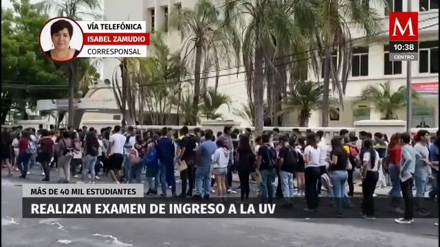 Inicia el examen para ingresar a la Universidad Veracruzana смотреть онлайн